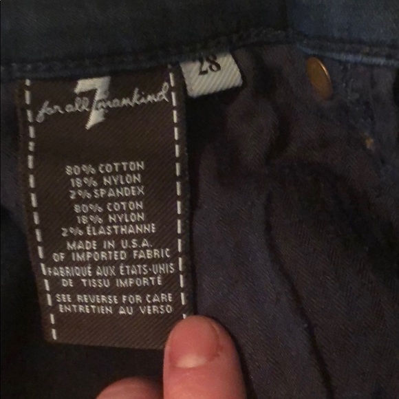 7 for all mankind jeans SZ 28 - Picture 4 of 6